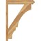Ekena Millwork Balboa Rough Sawn Arts and Crafts Outlooker, Western Red Cedar, 6"W x 30"D x 42"H OUT06X30X42BOA03RWR - alternate 2